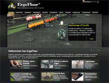 Tablet Screenshot of ergofloor.dk